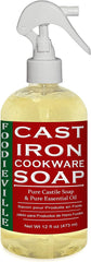 Cast Iron Soap for Cleaning Cast Iron Cookware by Foodieville