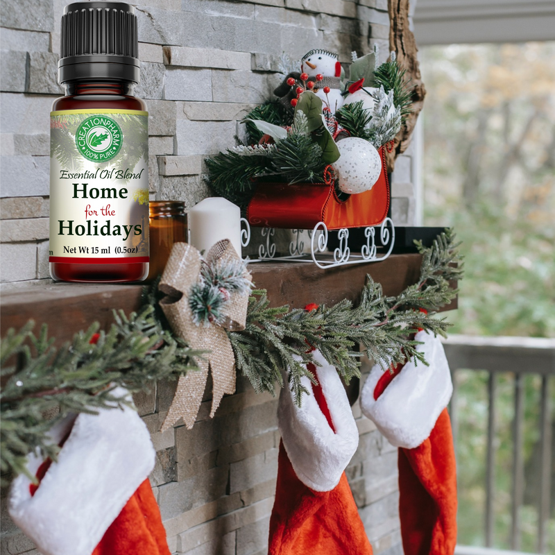 Home for the Holidays Aroma Oil Diffuser Blend 15 ml from Creation Pharm.