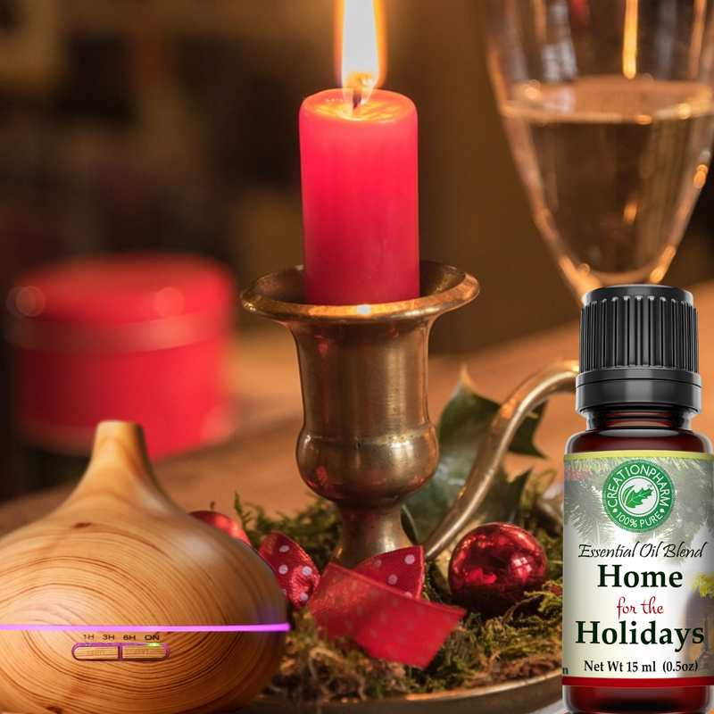 Home for the Holidays Aroma Oil Diffuser Blend 15 ml from Creation Pharm.