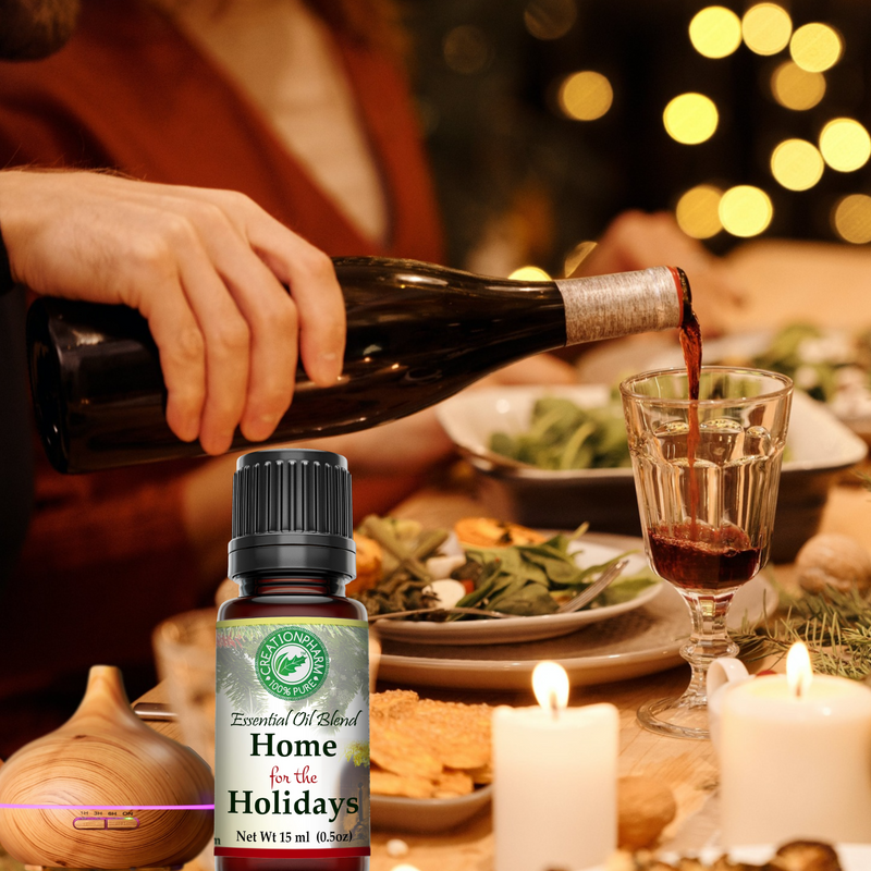 Home for the Holidays Aroma Oil Diffuser Blend 15 ml from Creation Pharm.