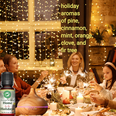 Home for the Holidays Aroma Oil Diffuser Blend 15 ml from Creation Pharm.