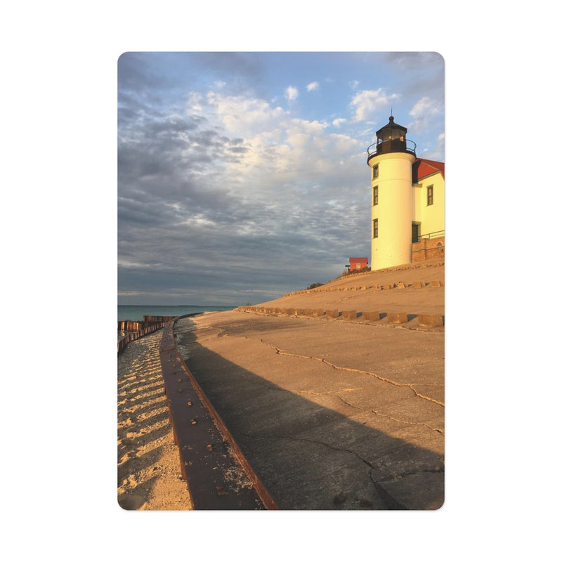 Point Betsie Lighthouse Poker Cards.