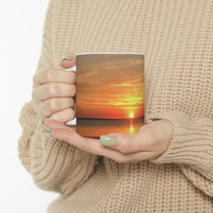 Crystal Lake Sunset Ceramic Mug 11oz.