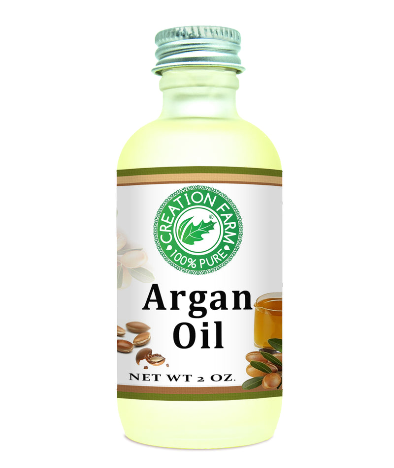 Argan Oil 2 oz - Pure Morroccan Argan Oil from Creation Pharm - Creation Pharm