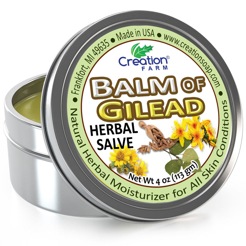 Balm of Gilead Herba Salve - 3 Pack Large 4 oz Tins-Balm De Gilead Ungento - Creation Pharm