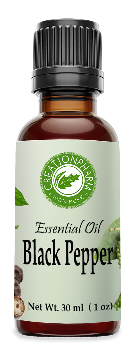 Black Pepper Oil Essential Oil -  Aceite Esencial de Pimienta Negra - Creation Pharm - Creation Pharm