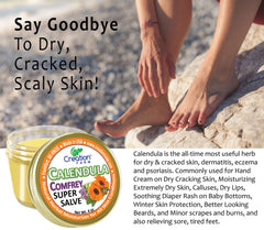 Calendula-Comfrey Salve - Super Salve, Herbal Salve by Creation Farm.