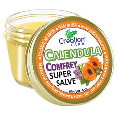 Calendula-Comfrey Salve - Super Salve, Herbal Salve by Creation Farm - Creation Pharm