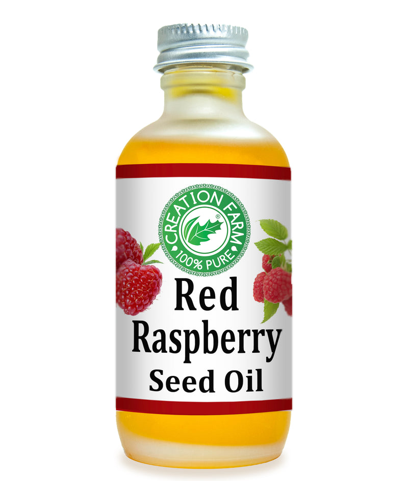Red Raspberry Oil Virgin Cold Pressed 2 Oz de Aceite en Fro Virgen Aceite de Frambuesa Rojo - Creation Pharm