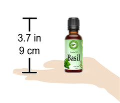Basil Essential Oil 100% Pure- Albahaca Aceite Esencial - Aceite de Albahaca - Creation Pharm