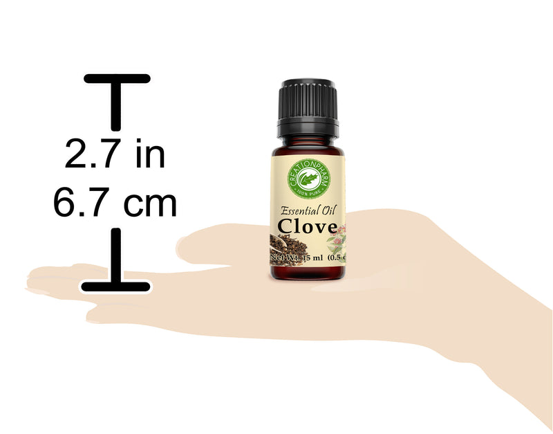 Clove Bud Essential Oil Creation Pharm - Aceite esencial de clavo de olor - Creation Pharm