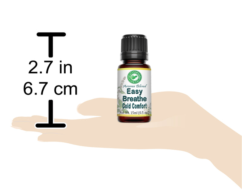 Easy Breathe Aroma Blend Supports Respiratory System * Sinus Relief * 15 ml (0.5 oz) - Creation Pharm