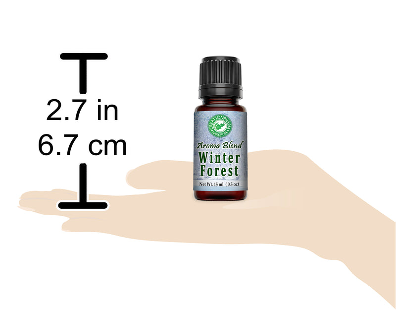 Winter Forest Essential Oil Blend Air Freshener For The House, Car, & Pet Bedding. - Creation Pharm