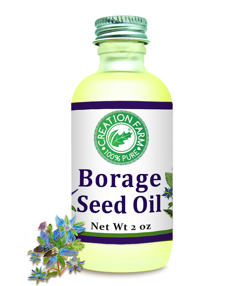 Borage Seed Oil 2 oz by Creation Farm - Creation Pharm