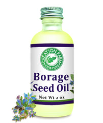 Borage Seed Oil 2 oz by Creation Farm - Creation Pharm