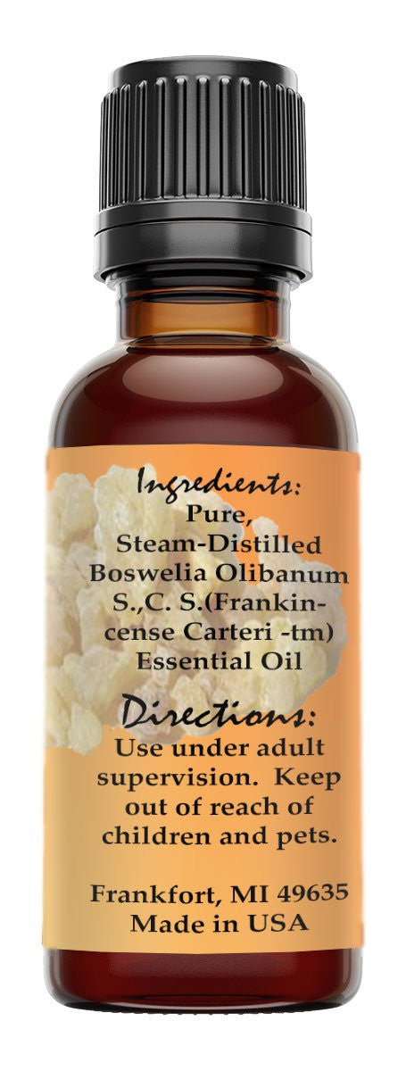 Frankincense Essential Oil | Aceite esencial de incienso | 30 ml - 100% Pure - Creation Pharm