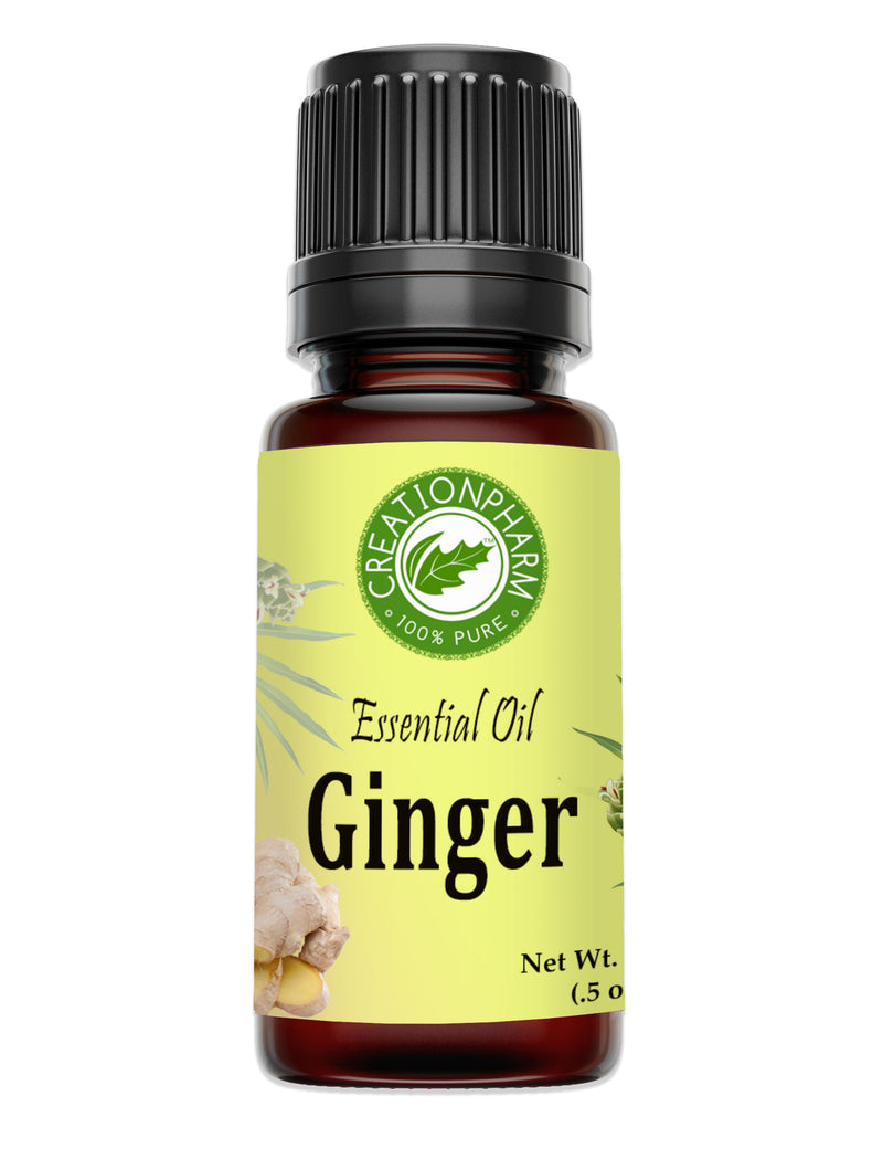 Ginger Essential Oil 100% Pure Creation Pharm -  Aceite esencial de jengibre - Creation Pharm