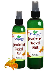 Jewelweed Spray - Poison Ivy, Bug Bites, Rash, remedy for quick relief - Large 8 oz Bottle - Creation Pharm
