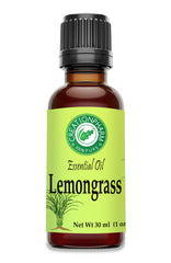 Lemongrass Essential Oil 30 ml -100% Pure -Aceite La hierba de limon- for Diffuser & Aromatherapy - Creation Pharm